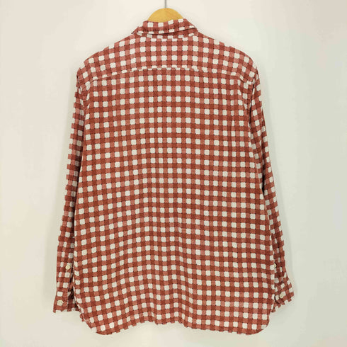 リーバイス Levis RELAXED チェック コットンリネン ダブルポケットシャツ メンズ import:M