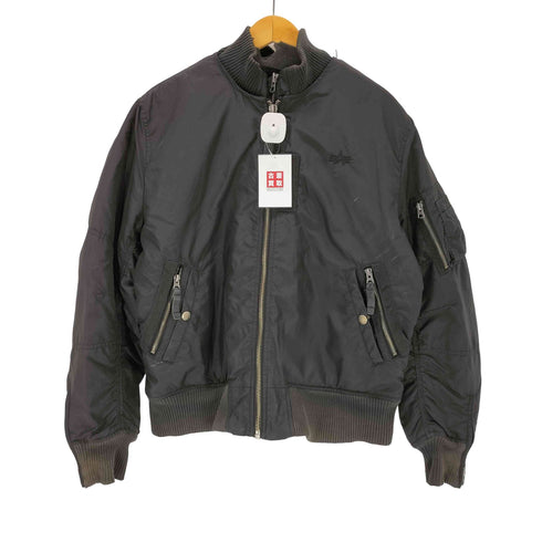 アルファインダストリーズ ALPHA INDUSTRIES 50th Anniversary ドッキングデザインフライトジャケット メンズ import:L