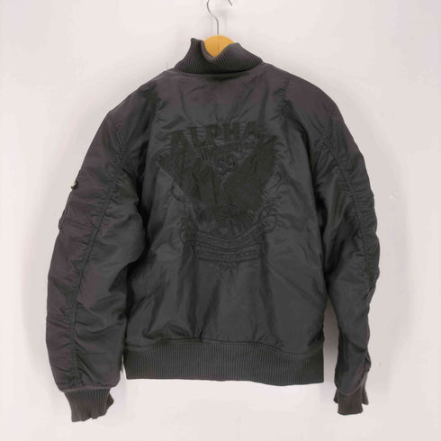 アルファインダストリーズ ALPHA INDUSTRIES 50th Anniversary ドッキングデザインフライトジャケット メンズ import:L