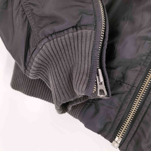 アルファインダストリーズ ALPHA INDUSTRIES 50th Anniversary ドッキングデザインフライトジャケット メンズ import:L