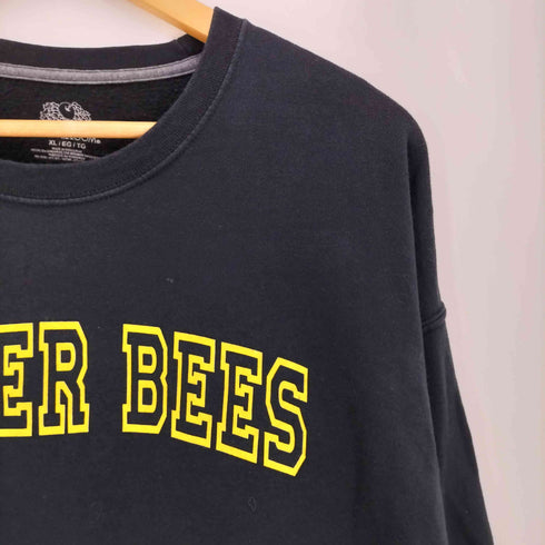 フルーツオブザルーム FRUIT OF THE LOOM KILLER BEES プリント クルーネックスウェット メンズ import:XL