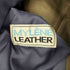 MYLENE LEATHER cow leather カウレザードルマンスリーブ比翼スタンドカラーコート レディース M