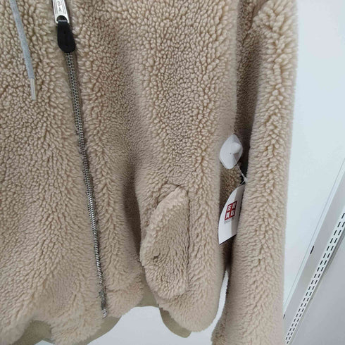 23SS FOSTEX GARMENTS NUBIAN HOODED BOA FLEECE MA-1 EXCLUSIVE フーデッド ボア フリース フライト ジャケット レディース import:XL