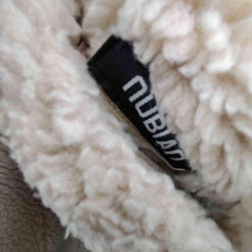 23SS FOSTEX GARMENTS NUBIAN HOODED BOA FLEECE MA-1 EXCLUSIVE フーデッド ボア フリース フライト ジャケット レディース import:XL