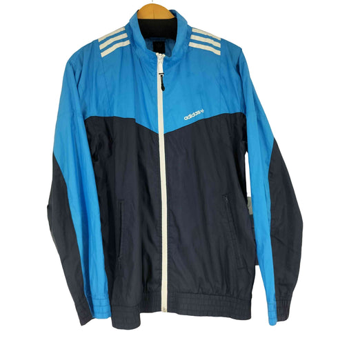 アディダスオリジナルス adidas Originals ロゴプリント ナイロンジャケット メンズ import:M