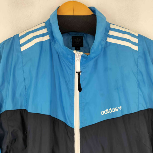 アディダスオリジナルス adidas Originals ロゴプリント ナイロンジャケット メンズ import:M