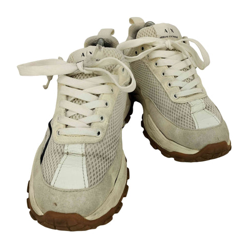 アルマーニエクスチェンジ ARMANI EXCHANGE AXロゴ レースアップスニーカー メンズ US9 UK8