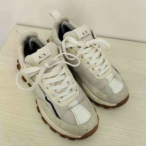 アルマーニエクスチェンジ ARMANI EXCHANGE AXロゴ レースアップスニーカー メンズ US9 UK8