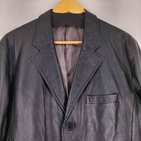 Vittorio Carini barassi ラムレザー3B テーラードジャケット メンズ EUR:46
