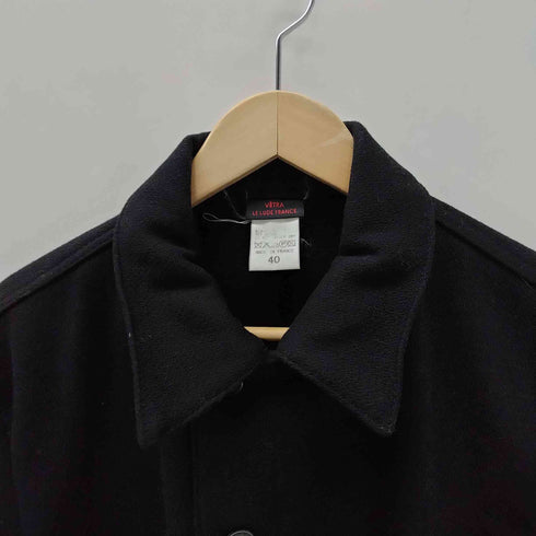 ベトラ VETRA 90S LE LUDE FRANCE フランス製 ウール ナイロン ジャケット ハーフコート メンズ FR:40