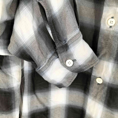 ブラームス BLURHMS 23SS Rayon Check Shirt メンズ JPN:3