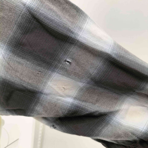 ブラームス BLURHMS 23SS Rayon Check Shirt メンズ JPN:3