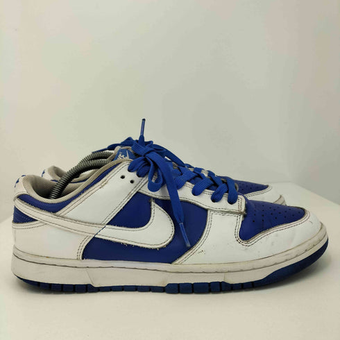 ナイキ NIKE DUNK LOW RETRO Racer Blue and White メンズ JPN:27.5