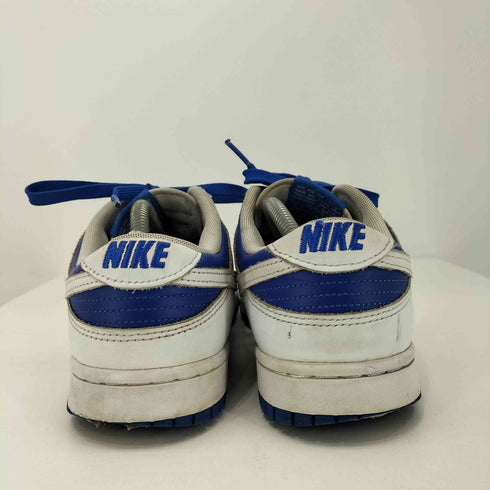 ナイキ NIKE DUNK LOW RETRO Racer Blue and White メンズ JPN:27.5
