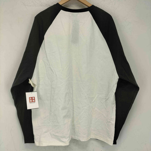 BROKEN BASE ヘンリーネックラグランロンT レディース import:M