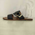 コーチ COACH HALLIE LEATHER SANDAL レディース JPN:24.5