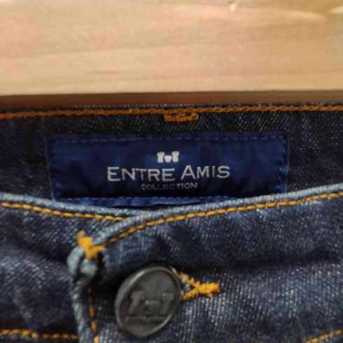 エントレアミス entre amis MADE IN ITALY イタリア製 5ポケット ストレート デニム パンツ メンズ 33