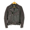 メゾンスペシャル MAISON SPECIAL Dress-Fit Sheep Leather Double Rider Jacket メンズ JPN:0