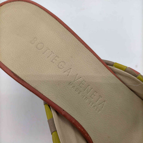 ボッテガヴェネタ BOTTEGA VENETA MADE IN ITALY イタリア製 イントレチャート 編み込み メッシュ パンプス レディース 36 2/1