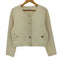フレイアイディー FRAY I.D 25aw フォックスウールニットジャケット レディース ONE SIZE