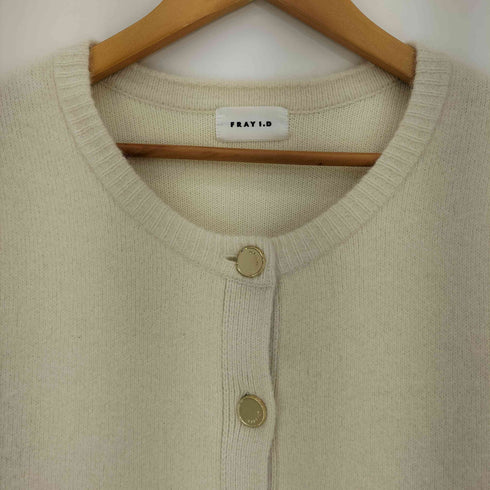 フレイアイディー FRAY I.D 25aw フォックスウールニットジャケット レディース ONE SIZE