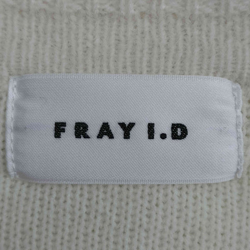 フレイアイディー FRAY I.D 25aw フォックスウールニットジャケット レディース ONE SIZE
