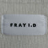 フレイアイディー FRAY I.D 25aw フォックスウールニットジャケット レディース ONE SIZE