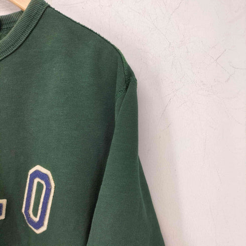 ポロラルフローレン POLO RALPH LAUREN ロゴワッペンクルーネックスウェット 前Vガゼット メンズ JPN:M
