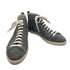 プラダ PRADA SPORT OLD パンチング スエード レースアップ ハイカット スニーカー レディース EUR:36