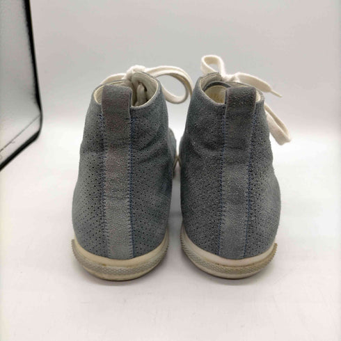 プラダ PRADA SPORT OLD パンチング スエード レースアップ ハイカット スニーカー レディース EUR:36