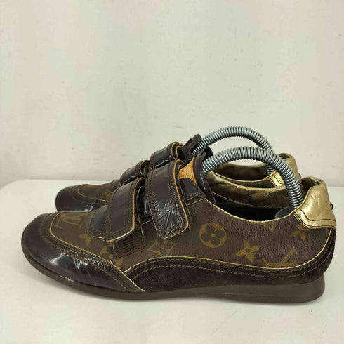 ルイヴィトン LOUIS VUITTON モノグラム ドライビングシューズ レディース JPN:37