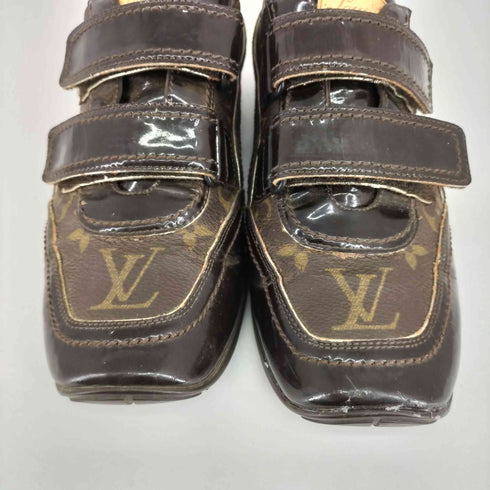 ルイヴィトン LOUIS VUITTON モノグラム ドライビングシューズ レディース JPN:37