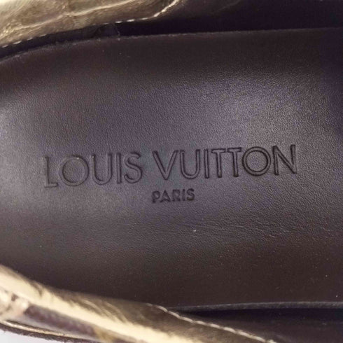 ルイヴィトン LOUIS VUITTON モノグラム ドライビングシューズ レディース JPN:37