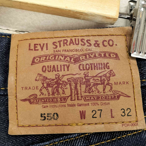 リーバイス Levis 550 デニムショートパンツ Y2K レディース W27L32