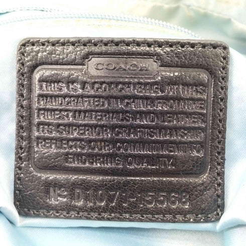 コーチ COACH 2WAYバッグ ハンドバッグ キャンバス ショルダーバッグ レディース