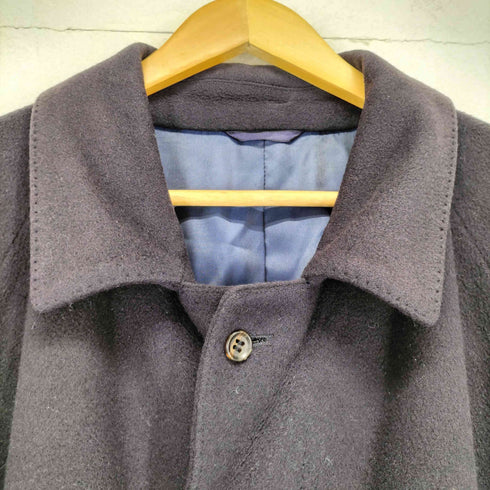 APPLAUSIVE COLLECTION PURE CASHMERE 100% カシミヤ ステンカラーコート メンズ 94-82-175