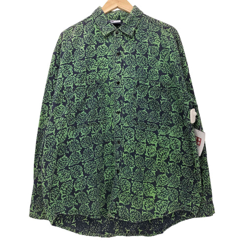 TOPA TOPA vintage 総柄 松ぼっくり レギュラーカラー シャツ メンズ import:M