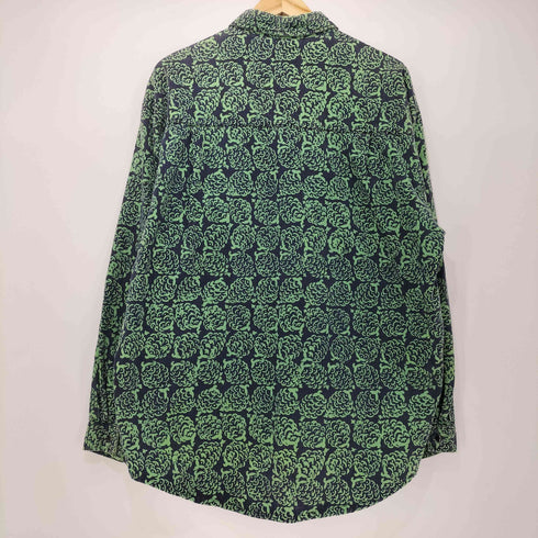 TOPA TOPA vintage 総柄 松ぼっくり レギュラーカラー シャツ メンズ import:M