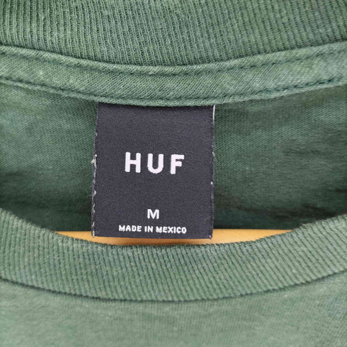 ハフ HUF 自由の女神 ロゴ 刺繍 S/S クルーネック Tシャツ メンズ import:M