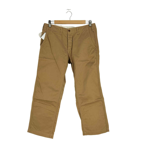 バーガスプラス BURGUS PLUS LOT 401 UENO NIHON Modern Chino Trousers ボタンフライ チノパンツ メンズ 33inch