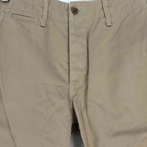 バーガスプラス BURGUS PLUS LOT 401 UENO NIHON Modern Chino Trousers ボタンフライ チノパンツ メンズ 33inch