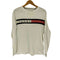 トミーヒルフィガー TOMMY HILFIGER フロント ロゴ L/S クルーネック Tシャツ メンズ import:M