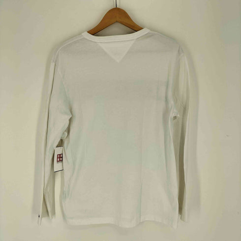 トミーヒルフィガー TOMMY HILFIGER フロント ロゴ L/S クルーネック Tシャツ メンズ import:M