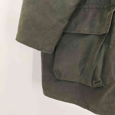 Bronte 90S イングランド製 裏地ブランケット オイルドカバーオールジャケット メンズ import:M