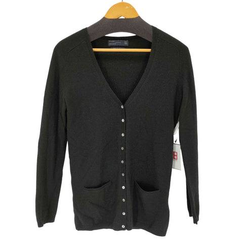 ザラ ZARA カシミヤ100%ニットカーディガン レディース import:S