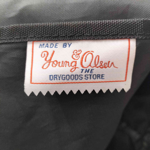 ヤングアンドオルセン YOUNG&OLSEN The DRYGOODS STORE レザー切替ナイロントートバッグ レディース