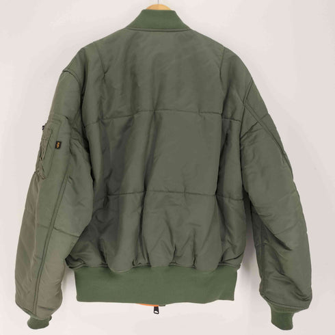アルファインダストリーズ ALPHA INDUSTRIES 別注 QLTD MA-1 フライト ジャケット メンズ JPN:XL