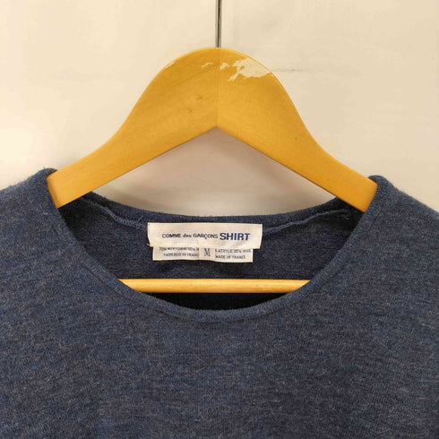 コムデギャルソンシャツ COMME des GARCONS SHIRT 90-00s フランス製 アクリルウール ハイゲージ ニット メンズ import:M