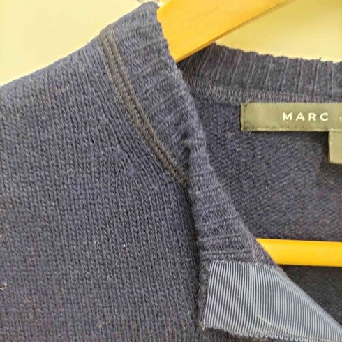 マークジェイコブス MARC JACOBS 刺繍ロゴ カーディガン レディース S
