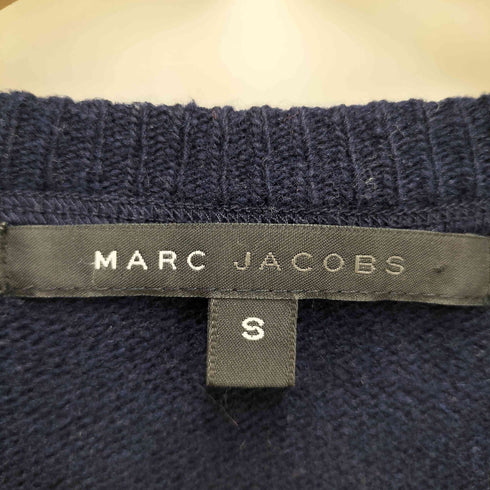 マークジェイコブス MARC JACOBS 刺繍ロゴ カーディガン レディース S